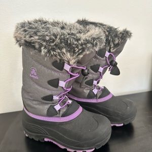 Kamik girl boots size 12